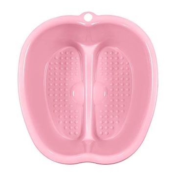 Ownest Pink Foot Bath Spa Portable Massage Tub for Pedicures