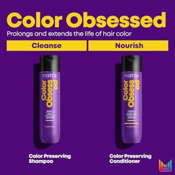 Matrix Color Obsessed Shampoo for Vibrant, Lasting Color