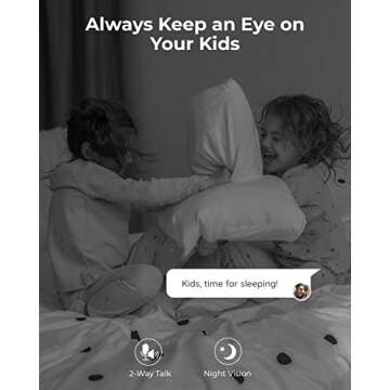 REOLINK 2K Indoor Security Camera E1, Plug-in 2.4G Wireless WiFi for Baby/Pet Monitor with Phone app, 360 Degree Dog Camera with Person/Pet Detection, Night Vision, 2-Way Talk, Local Storage