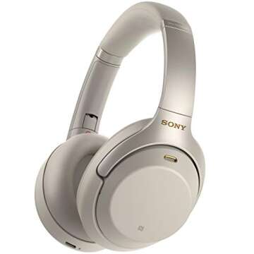 Sony WH1000XM3 Premium Noise Cancelling Wireless Bluetooth Headphones with Built in Microphone WH-10...
