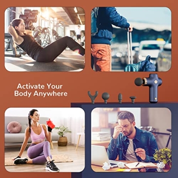 TONPE Massage Gun for Athletes - Portable Deep Tissue Relief