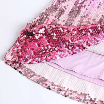 WELAKEN Sparkly Sequin Dress for Kids - Stylish & Comfy