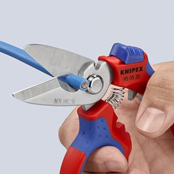 KNIPEX Angled Electricians' Shears for Professionals
