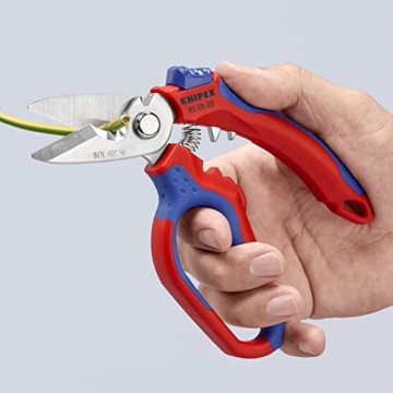 KNIPEX Angled Electricians' Shears for Professionals
