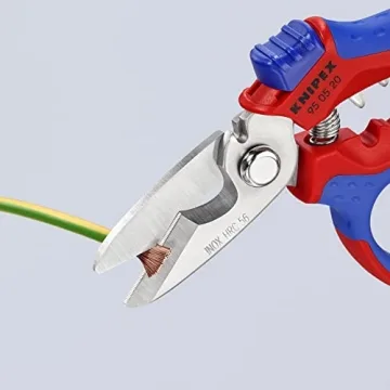 KNIPEX Angled Electricians' Shears for Professionals