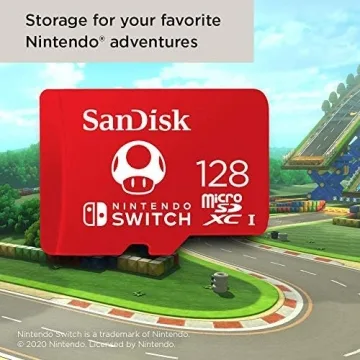 SanDisk 128GB microSDXC Card for Nintendo Switch