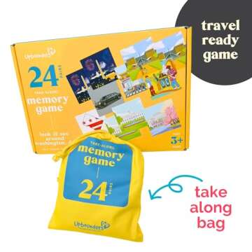 Upbounders Look and See Around Washington, DC Memory Game - Educational Fun!