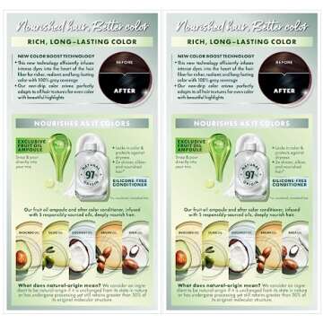 Garnier Hair Color Nutrisse Nourishing Creme, 11 Blackest Black (Peppercorn) Permanent Hair Dye, 2 Count (Packaging May Vary)