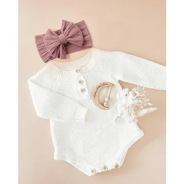 Niceye Handmade Baby Headbands Soft Stretchy Nylon Hair Bands