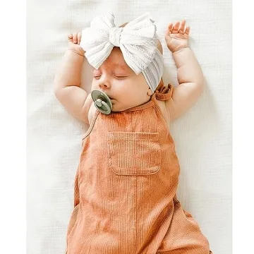 Niceye Handmade Baby Headbands Soft Stretchy Nylon Hair Bands