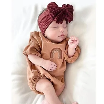 Niceye Handmade Baby Headbands Soft Stretchy Nylon Hair Bands