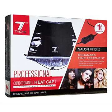 Tyche Professional Heat Cap for Deep Conditioning Treatment