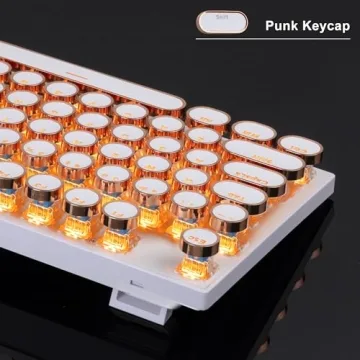 MageGee Retro Typewriter Mechanical Keyboard for Gaming