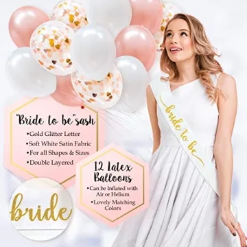 Bachelorette Party Decorations Kit for Bridal Showers and More