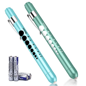 FITA Medical Pen Lights for Nurses and Doctors 2-Pack