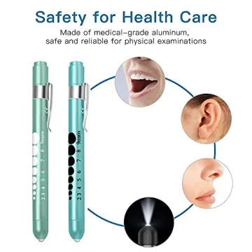 FITA Medical Pen Lights for Nurses and Doctors 2-Pack