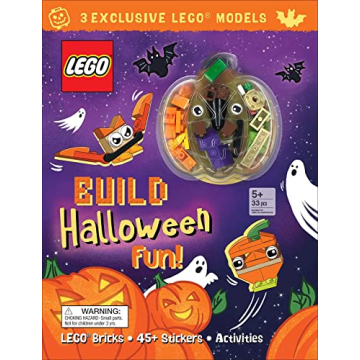 LEGO Books: Build Halloween Fun (Activity Book with Minifigure)