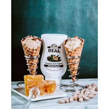 Reàl Infused Exotics Fun in the Sun Essentials Variety Pack: Cream of Coconut, Pineapple, and Passion Fruit (Pack of 3, 16.9 FL OZ Bottles)