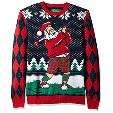 Men's Ugly Christmas Sweater for Fun Holiday Parties