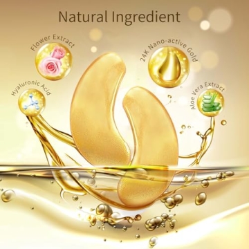 Rejuvenating Eye Patches, 40 Pairs for Dark Circles, Puffiness