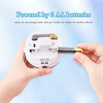 FineInno Mini Crumb Vacuum Cleaner Portable Desktop Sweeper Handheld Cordless Multifunction Cleaning for Home,Office,Cars,Pet Hairs,no Battery Included