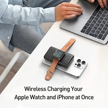 iWALK MAG-X Wireless Power Bank for iPhone and Apple Watch