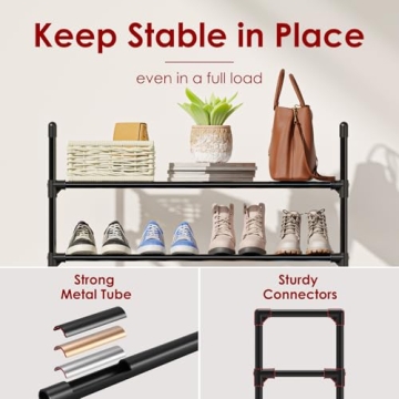 Sakugi 3-Tier Shoe Rack – Durable & Stylish Storage