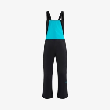 Arctix Women's Essential Insulated Bib Overalls, Black/Bluebird, Small