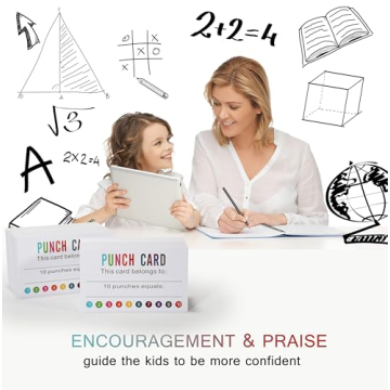 ONEDONE Punch Cards for Classroom Rewards - 200 Pack