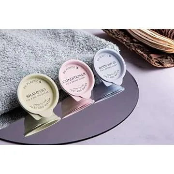 Hotel Emporium ECO POD Sustainable Powder-Based Amenities TSA Compliant | Shampoo, Conditioner, & Body Wash (Pack of 36)