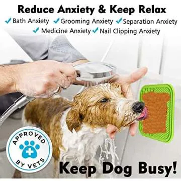 Kwispel Dog Lick Mat with Suction Cups for Grooming