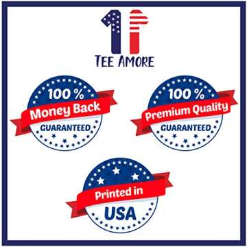 TEEAMORE Men Women Custom T Shirt Add Your Text Design Your Own Back Side Shirt Gravel