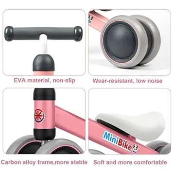 Baby Balance Bike for 1 Year Old Girl - Best Gifts!