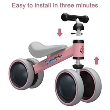 Baby Balance Bike for 1 Year Old Girl - Best Gifts!