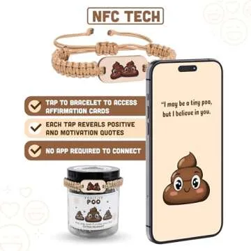 60 Positive Poo Cards, Affirmation Cards, Positive Poo, Emotional Support Poo, Poop Emoji, Fun Gifts, Fun Gifts For Women, Gifts For Women, Men and Teens (Positive Poo Jar)