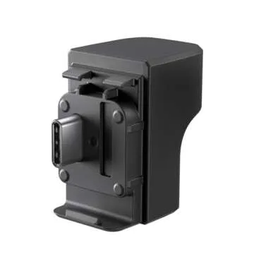 CYNOVA Insta 360 Ace Pro 2 Mic Adapter for insta360 Ace Pro 2 Accessories, External Microphones Type-C and 3.5mm Audio Ports Compatible with insta360 Pro 2 / insta360 Ace Pro