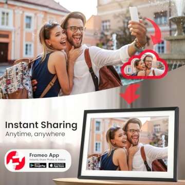 Skyrhyme 15.6'' WiFi Digital Picture Frame - Share Memories Easily