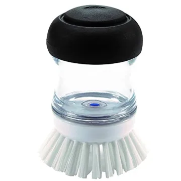 OXO Good Grips Soap Dispensing Palm Brush Set for Easy Cleaning