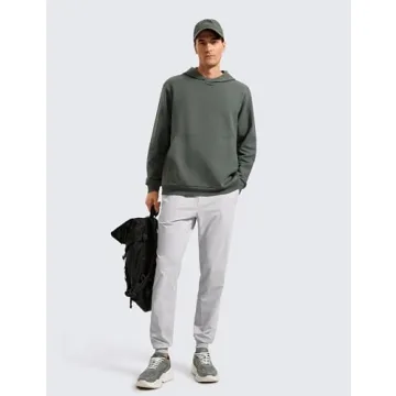CRZ YOGA Men's Fleece Hoodie Comfortable and Stylish