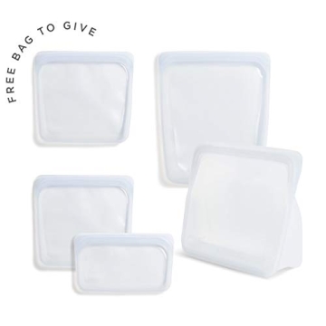Stasher Silicone Food Grade Reusable Bags, Eco-Friendly Storage Solution