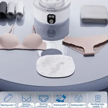 Portable Washing Machine for Small Laundry Needs Everywhere
