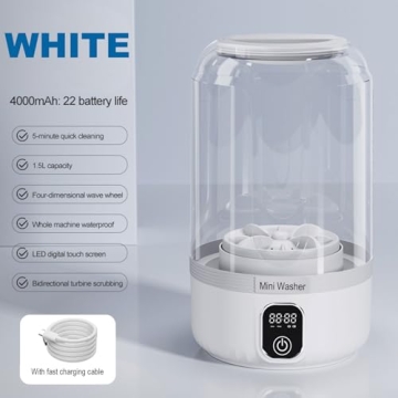 Portable Washing Machine for Small Laundry Needs Everywhere