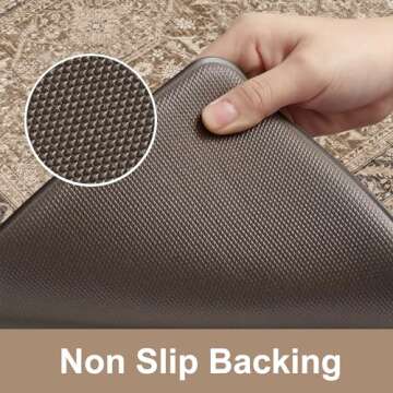 KIMODE Vintage Kitchen Mats - Anti-Fatigue & Waterproof