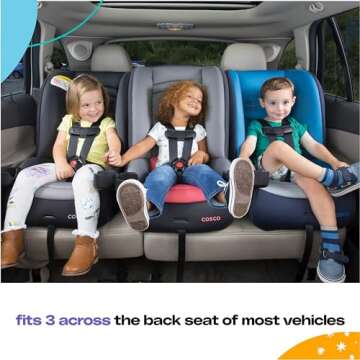 Cosco Kids™ MightyFit™ LX Convertible Car Seat, Broadway