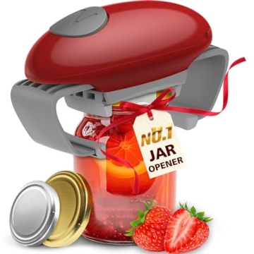 Higher Torque Electric Jar Opener for Seniors with Arthritis Fit Almost Jars Size, Strong Tough Auto...