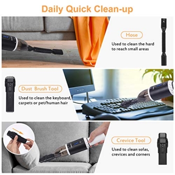 Portable XREXS Handheld Vacuum Cleaner with 8000Pa Power