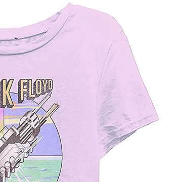 Pink Floyd Ladies Rock Shirt Dark Side of The Moon Vintage Tee