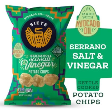 Siete Grain Free Kettle Cooked Potato Chips - 6 Pack