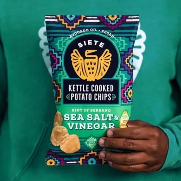 Siete Grain Free Kettle Cooked Potato Chips - 6 Pack