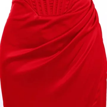 Elegant Off-Shoulder Satin Midi Dress for Special Events